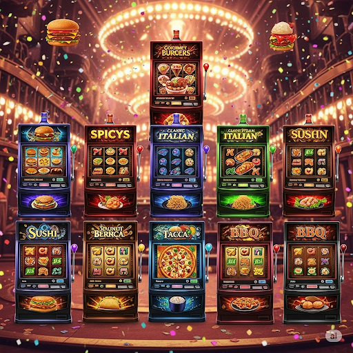 10 Slot Online dengan Tema Kuliner Paling Menggoda