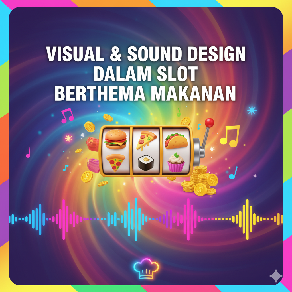 Visual & Sound Design dalam Slot Bertema Makanan