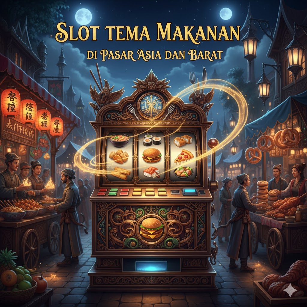 Slot Tema Makanan di Pasar Asia dan Barat